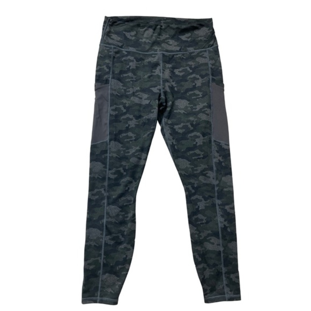 Fabletics PowerHold Camo High Waisted‎ Active Leggings Women Size Medium
